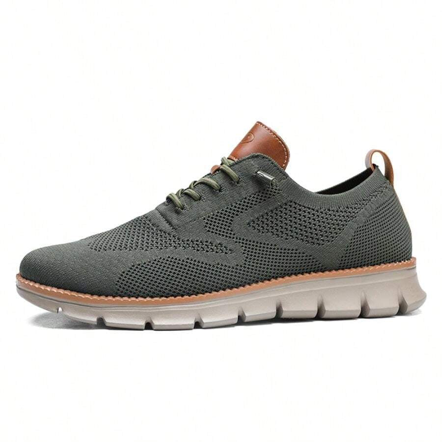 Bellkmart Men’s Wide Toe Box Walking Shoes – Breathable Slip-On Comfort - 17 Colors