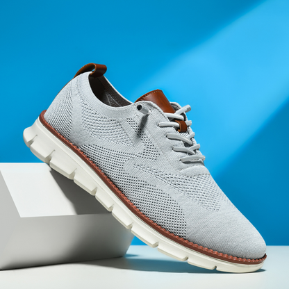 Bellkmart Men’s Wide Toe Box Walking Shoes – Breathable Slip-On Comfort - 17 Colors