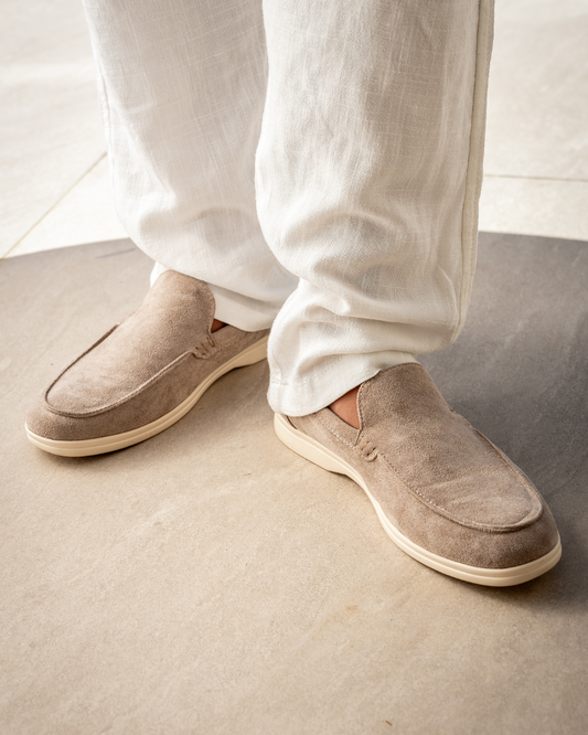 Old Money Suede Loafers