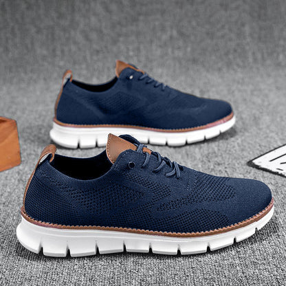 Bellkmart Men’s Wide Toe Box Walking Shoes – Breathable Slip-On Comfort - 17 Colors