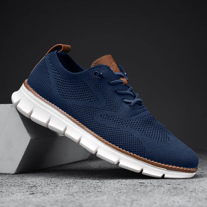 Bellkmart Men’s Wide Toe Box Walking Shoes – Breathable Slip-On Comfort - 17 Colors