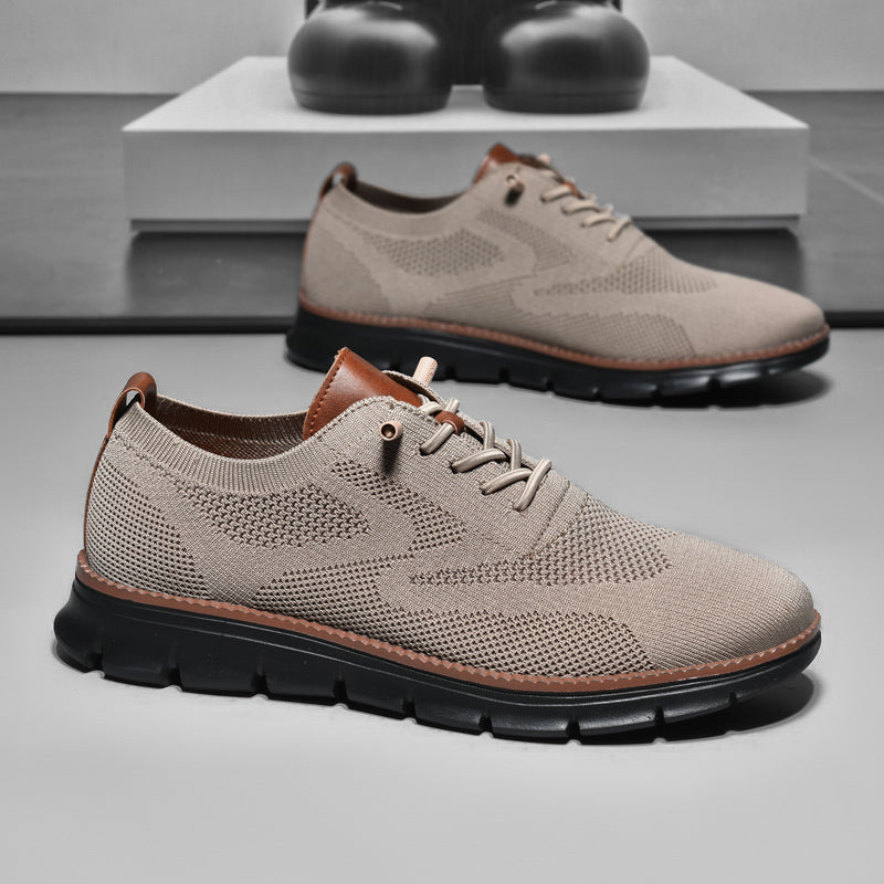 Bellkmart Men’s Wide Toe Box Walking Shoes – Breathable Slip-On Comfort - 17 Colors