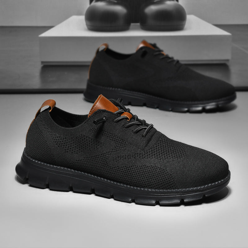 Bellkmart Men’s Wide Toe Box Walking Shoes – Breathable Slip-On Comfort - 17 Colors