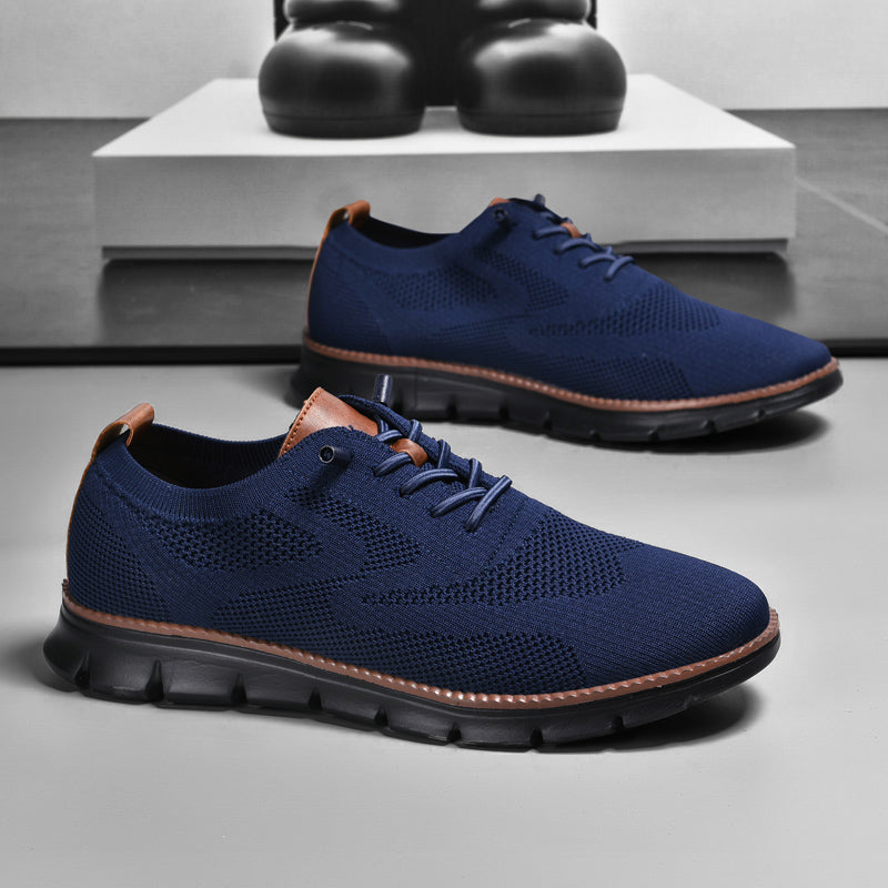 Bellkmart Men’s Wide Toe Box Walking Shoes – Breathable Slip-On Comfort - 17 Colors