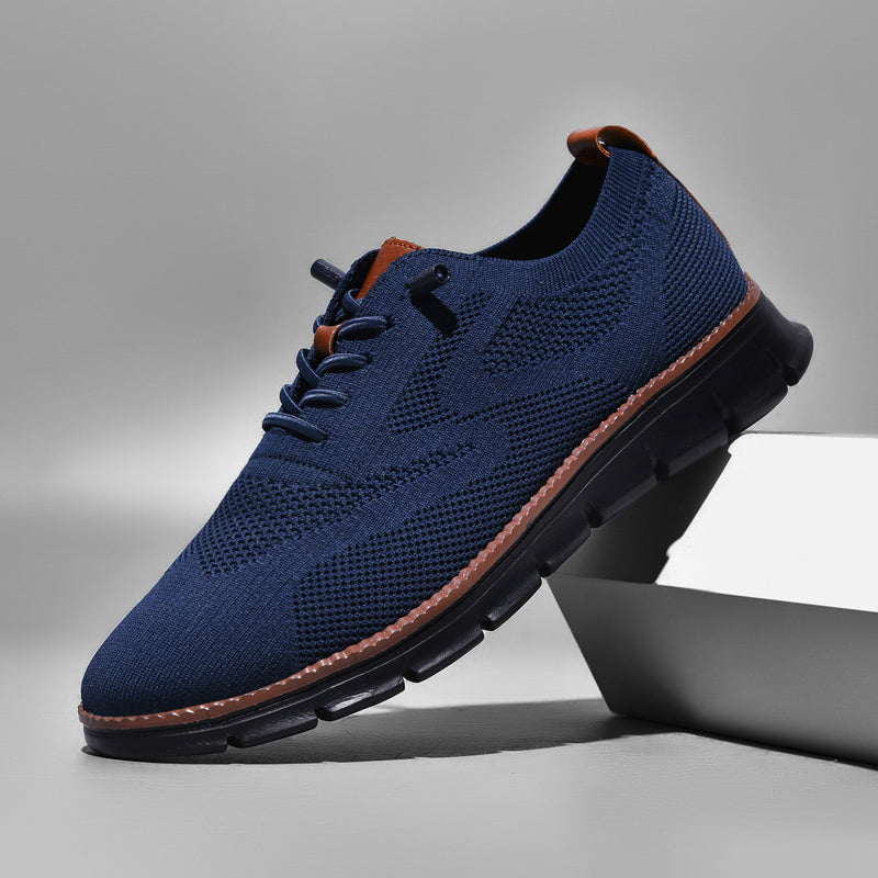 Bellkmart Men’s Wide Toe Box Walking Shoes – Breathable Slip-On Comfort - 17 Colors
