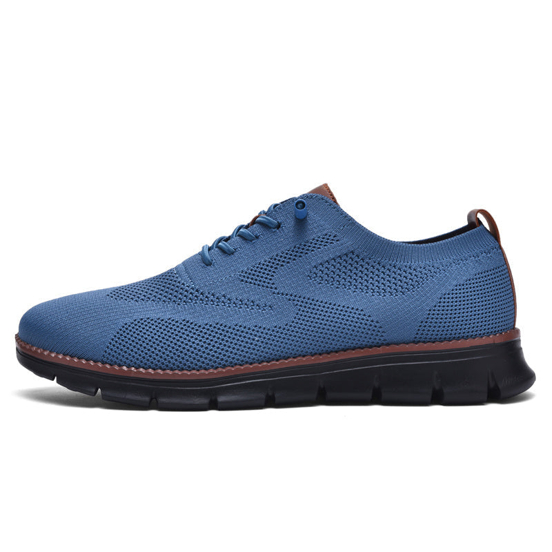 Bellkmart Men’s Wide Toe Box Walking Shoes – Breathable Slip-On Comfort - 17 Colors