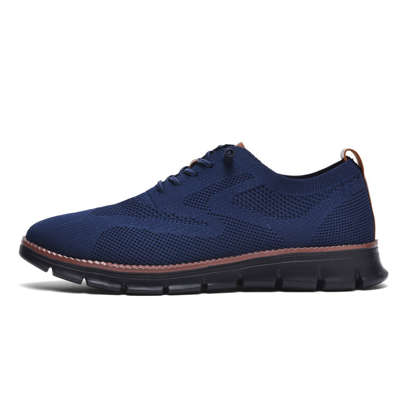 Bellkmart Men’s Wide Toe Box Walking Shoes – Breathable Slip-On Comfort - 17 Colors