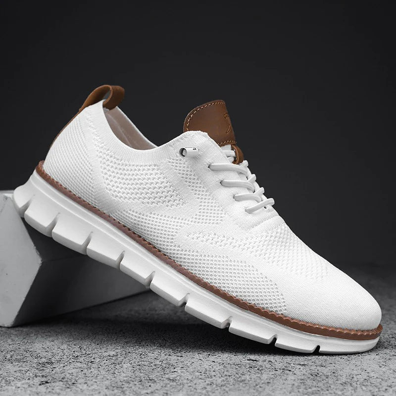 Bellkmart Men’s Wide Toe Box Walking Shoes – Breathable Slip-On Comfort - 17 Colors