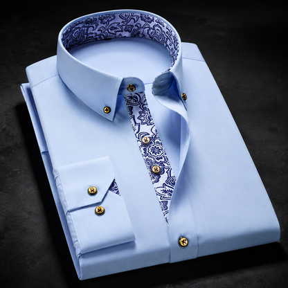 Porcellana Blue Willow Dress Shirt