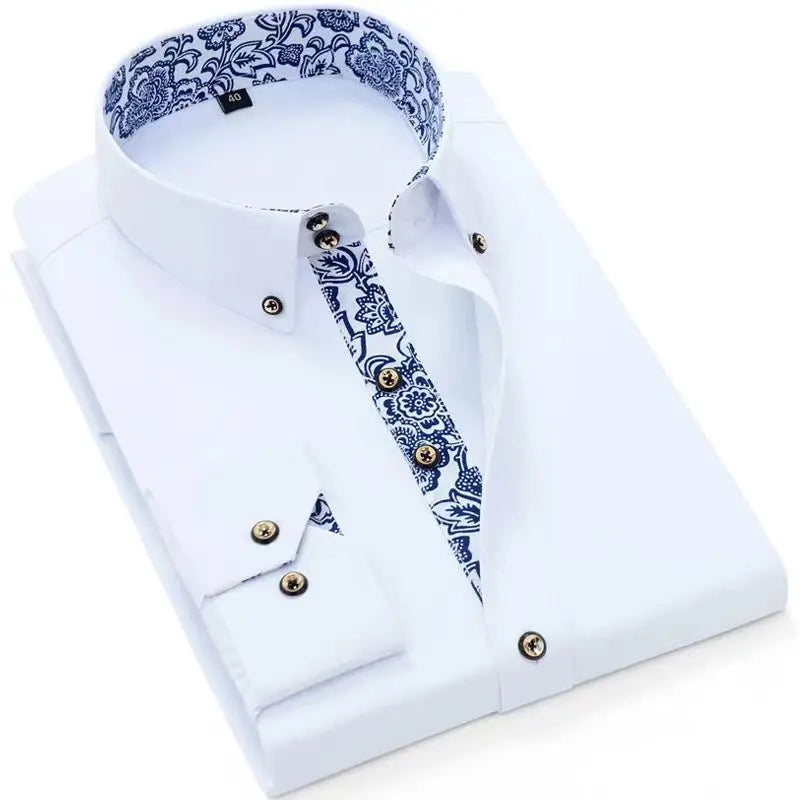 Porcellana Blue Willow Dress Shirt