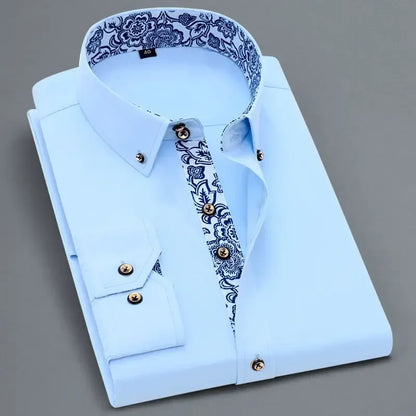 Porcellana Blue Willow Dress Shirt