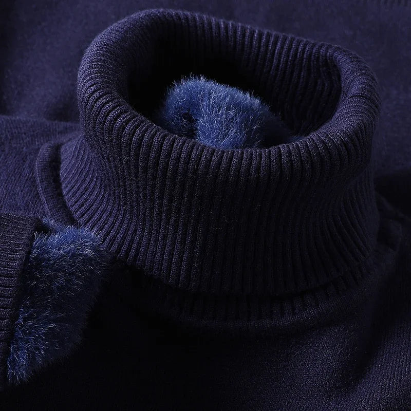 Leroux Knit Turtleneck Sweater