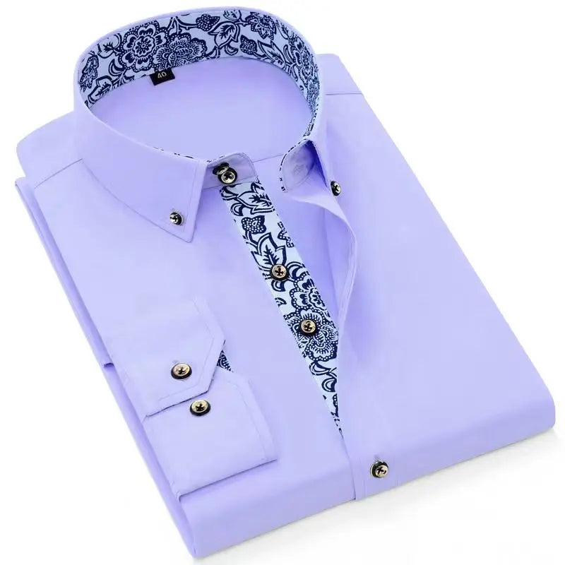 Porcellana Blue Willow Dress Shirt