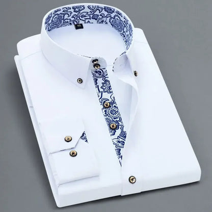 Porcellana Blue Willow Dress Shirt