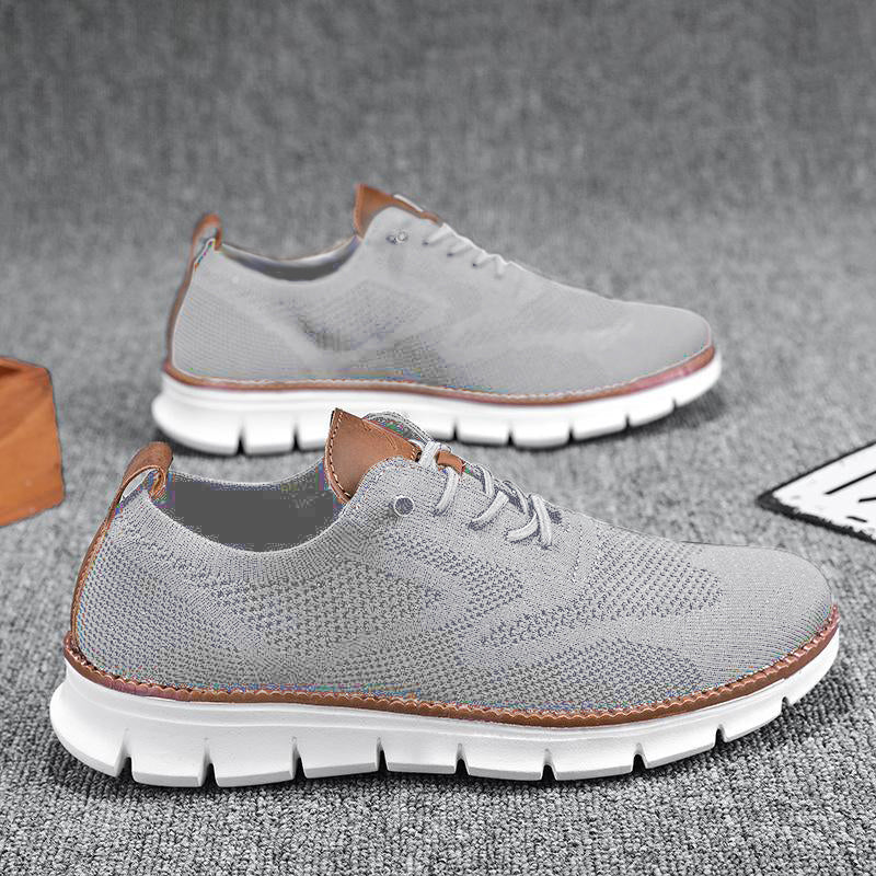 Bellkmart Men’s Wide Toe Box Walking Shoes – Breathable Slip-On Comfort - 17 Colors