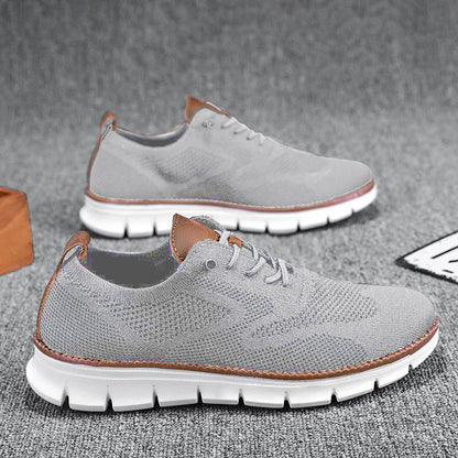 Bellkmart Men’s Wide Toe Box Walking Shoes – Breathable Slip-On Comfort - 17 Colors