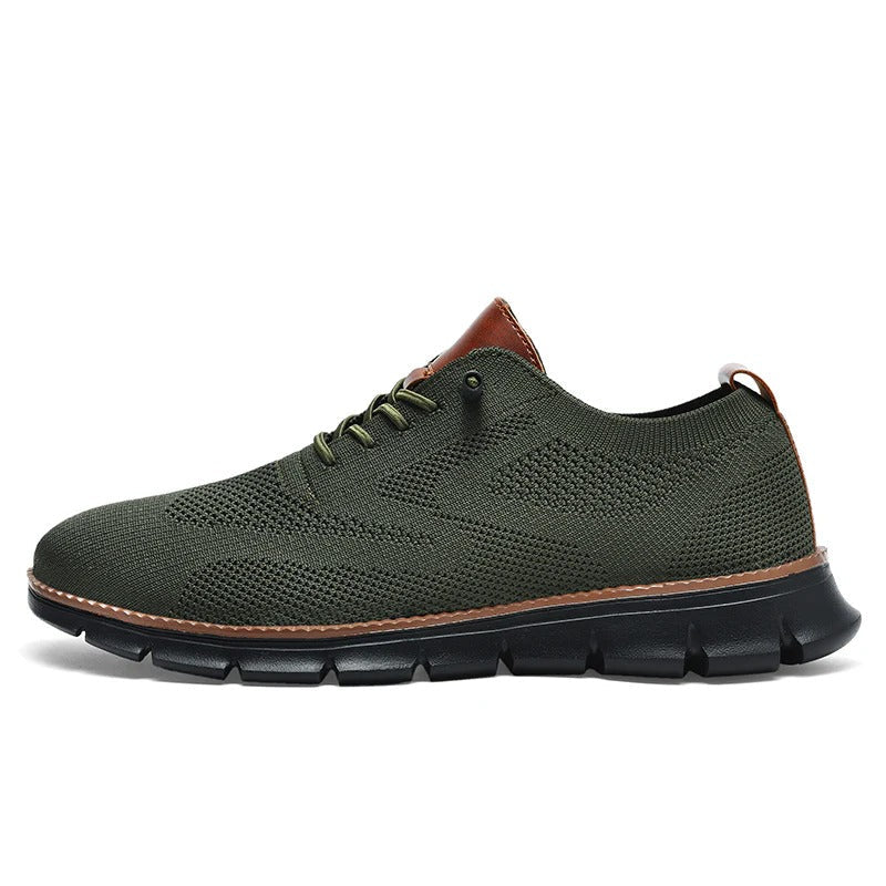 Bellkmart Men’s Wide Toe Box Walking Shoes – Breathable Slip-On Comfort - 17 Colors