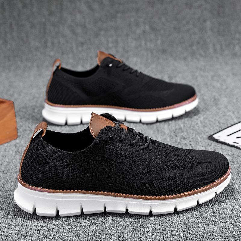 Bellkmart Men’s Wide Toe Box Walking Shoes – Breathable Slip-On Comfort - 17 Colors