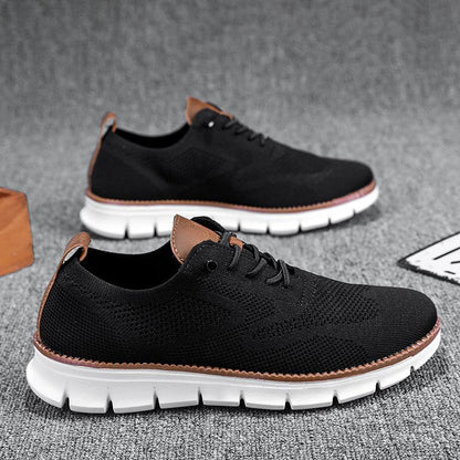 Bellkmart Men’s Wide Toe Box Walking Shoes – Breathable Slip-On Comfort - 17 Colors