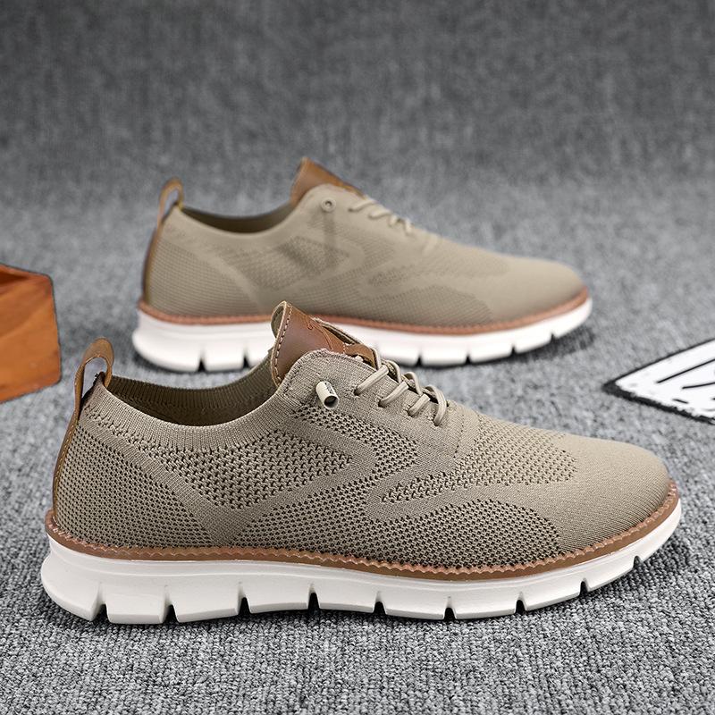 Bellkmart Men’s Wide Toe Box Walking Shoes – Breathable Slip-On Comfort - 17 Colors