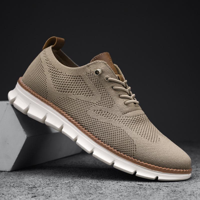 Bellkmart Men’s Wide Toe Box Walking Shoes – Breathable Slip-On Comfort - 17 Colors
