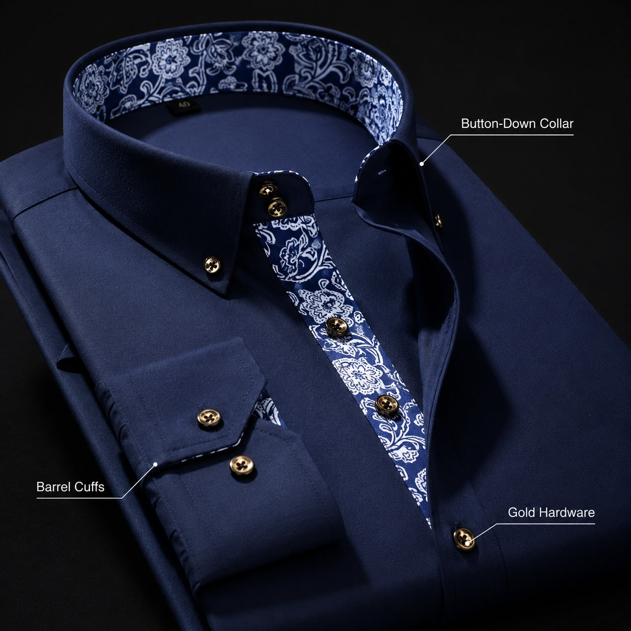 Porcellana Blue Willow Dress Shirt