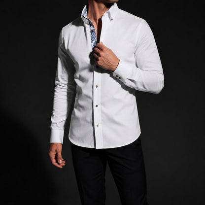 Porcellana Blue Willow Dress Shirt