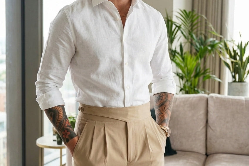 Lockhart Trousers - Cream
