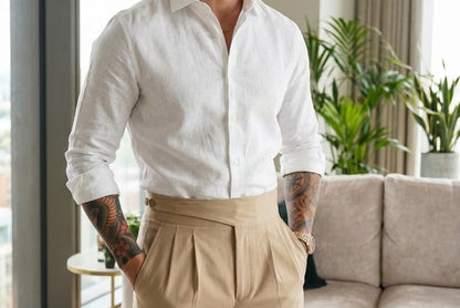 Lockhart Trousers - Cream